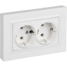 Электрическая розетка IEK BRITE BR-R27-16-K91-F