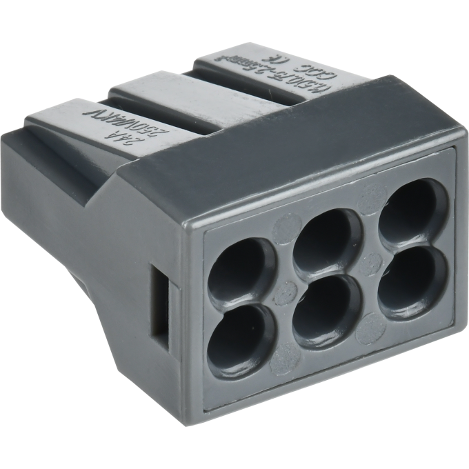 Клемма строительно-монтажная IEK GENERICA СМК 773-306 с пастой UKZ11-306-100-G