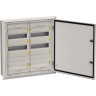 Корпус металлический IEK TITAN 5 ЩРв-72 (2х36) 630х625х130мм IP31 серый (одна дверь) TI5-50-V-2X036-31-7035