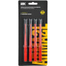 Набор диэлектрических жал IEK SLIM SL 4шт ARMA2L 5 A2L5-SH21D-BI-1-T2-104 A2L5-SH21D-BI-1-T2-134